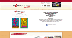 Desktop Screenshot of doriangreygallery.com